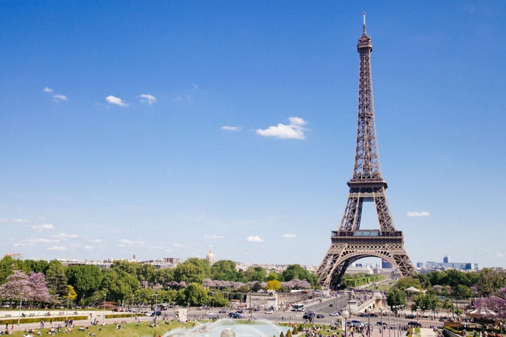 Eiffel Tower Paris France iconic travel landmark