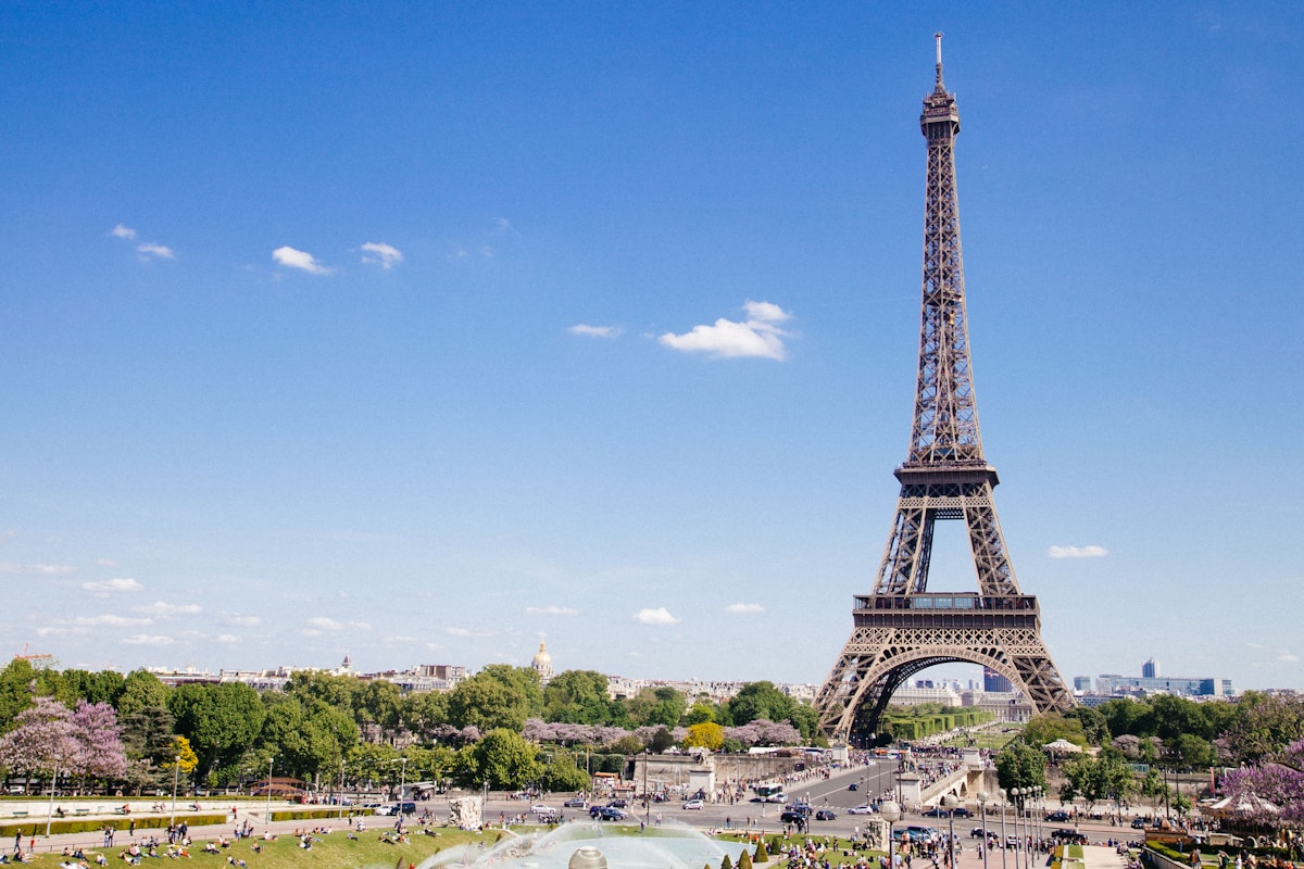 Eiffel Tower Paris France iconic travel landmark