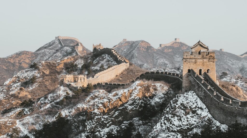 Great Wall of China iconic travel landmark