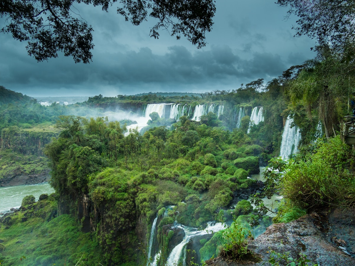 Iguazu Falls Argentina Brazil iconic natural wonder
