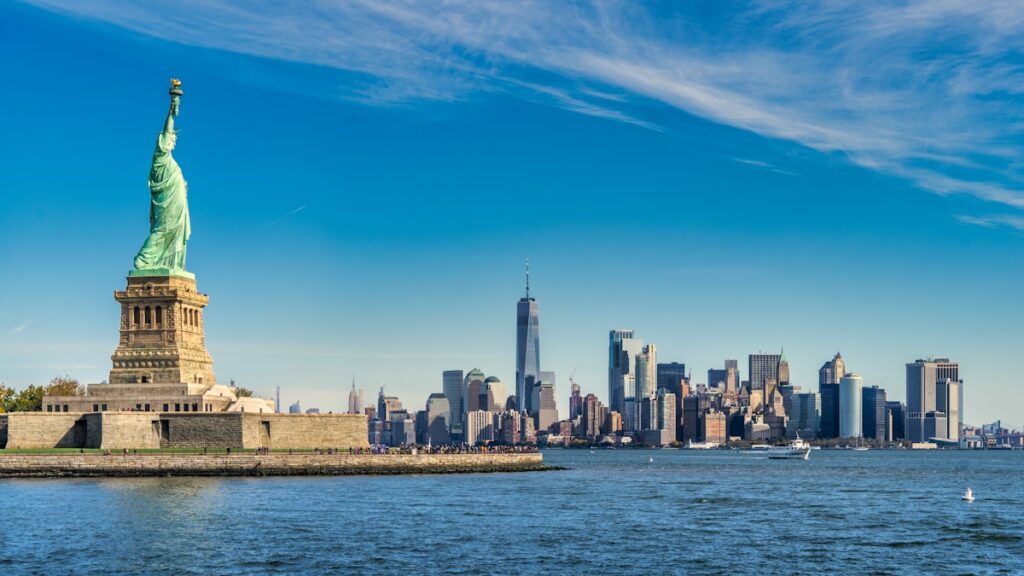 Statue of Liberty New York USA iconic landmark